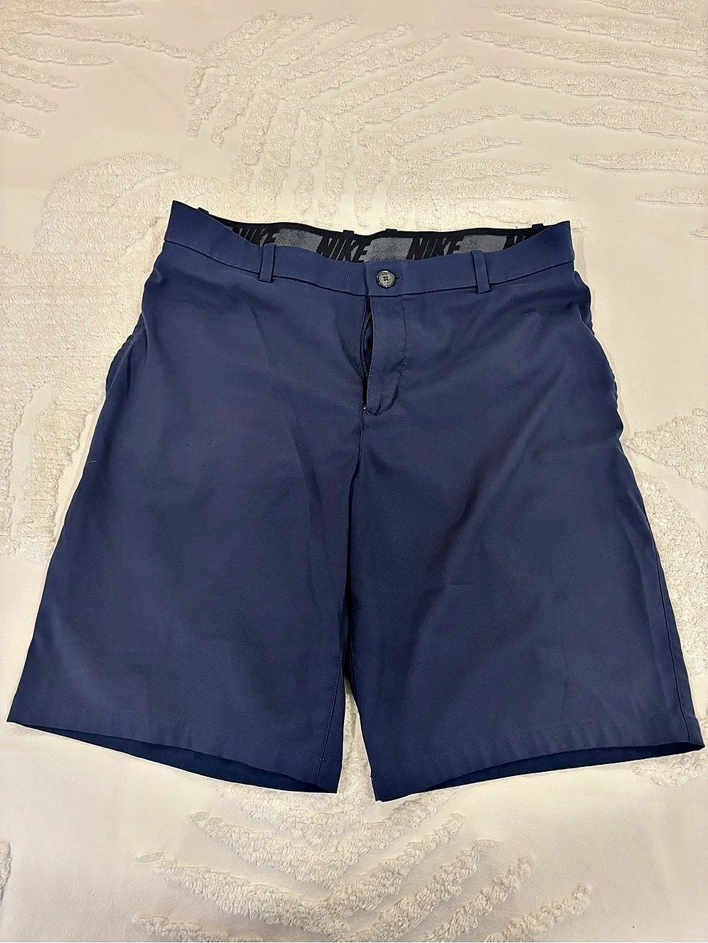 Nike Dri-FIT Hybrid Golf Shorts Blue Waist 34